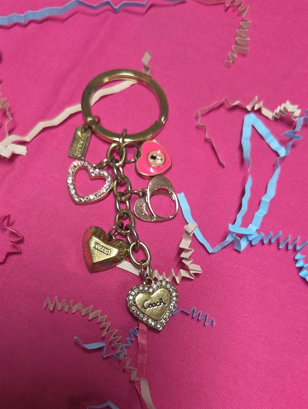 COACH: Gorgrous Like-New Keychain Or A Purse Charm. Y